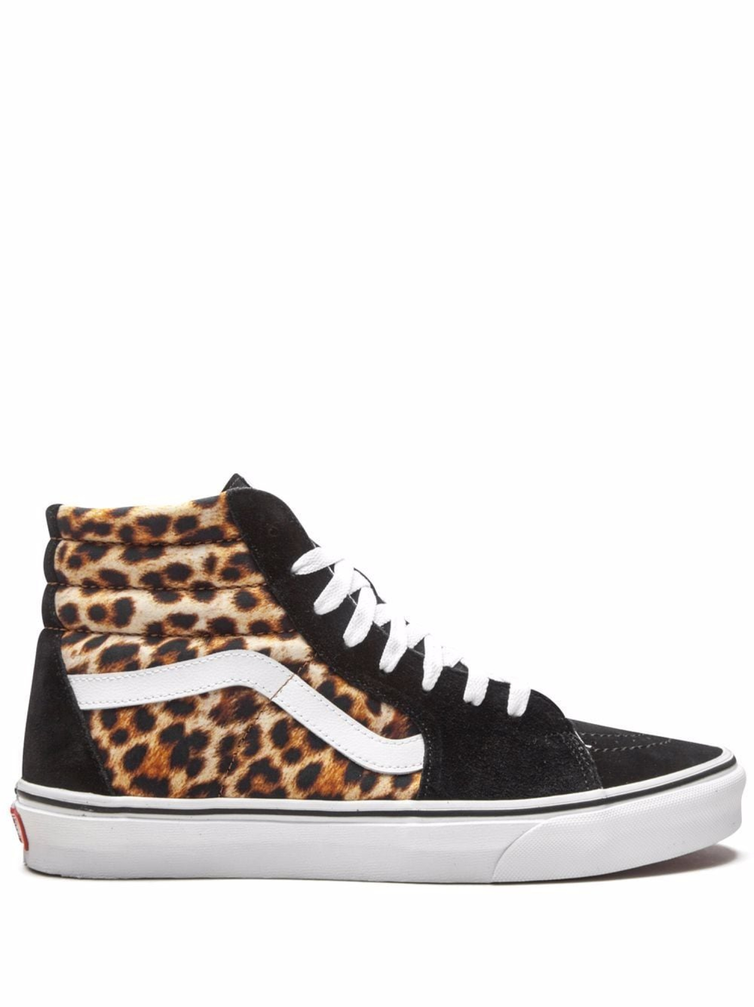 Leopard print vans high tops on sale