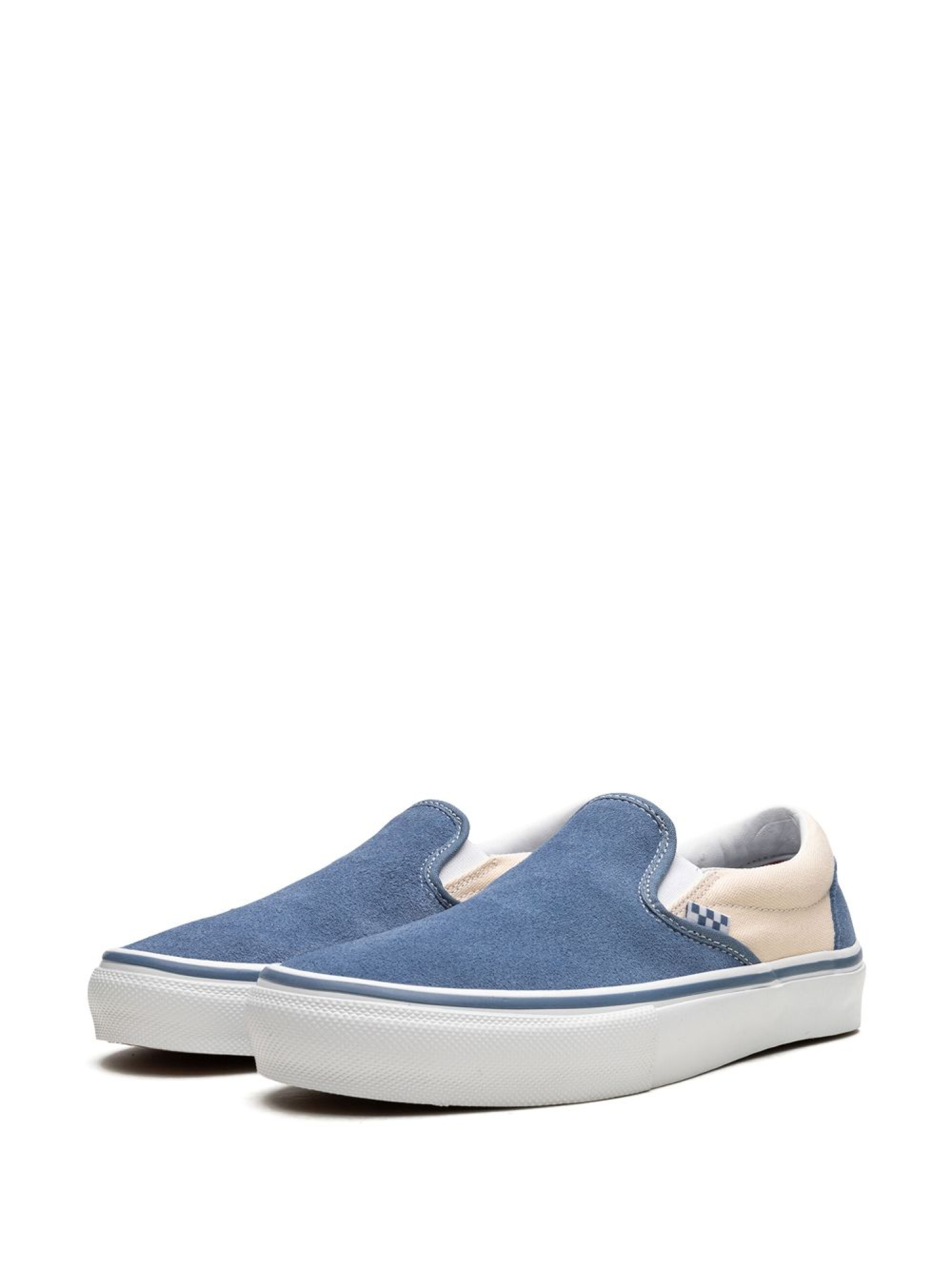 Vans slip best sale on creme