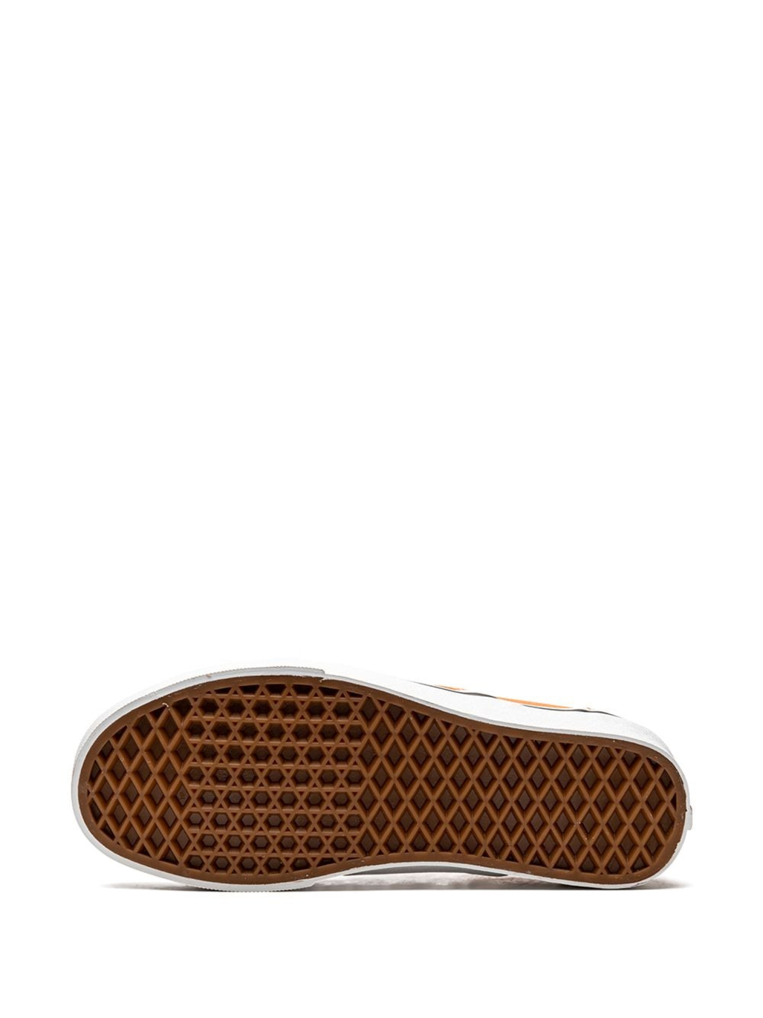 Slip on vans orange online