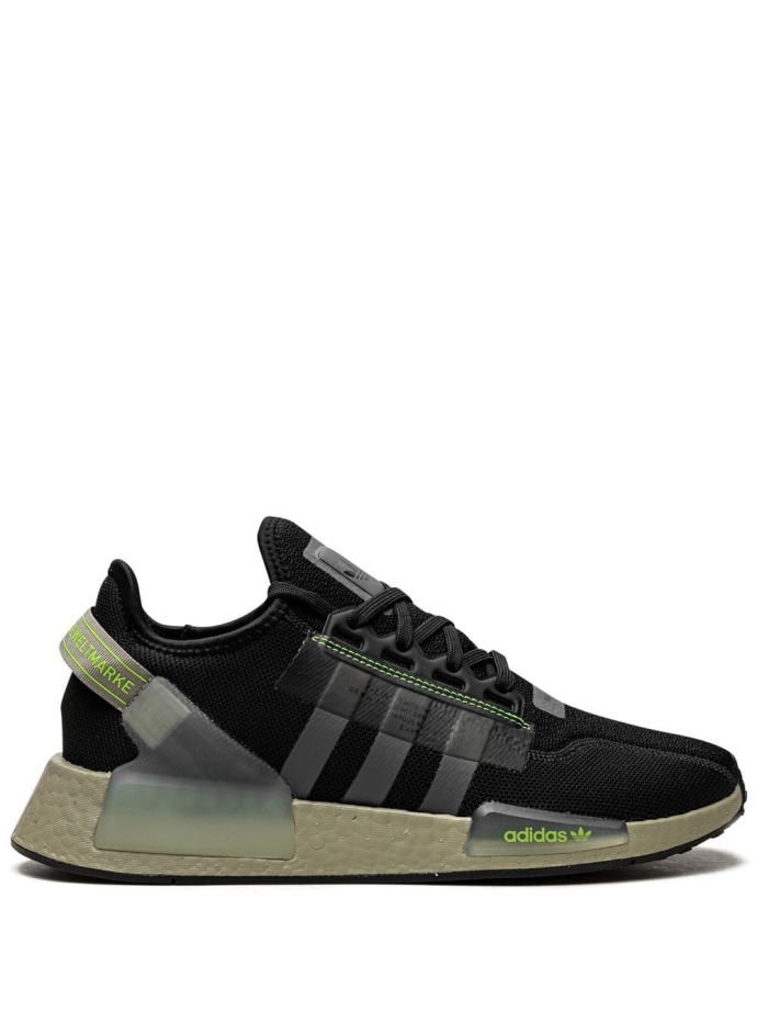 Adidas nmd hot sale r1 black grey