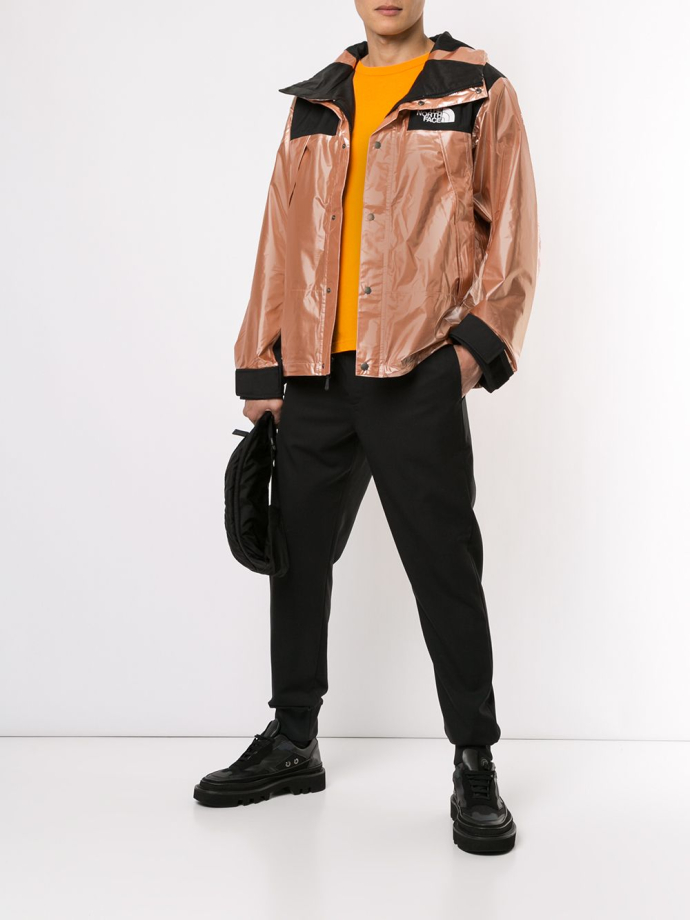 The north face metallic mountain clearance parka