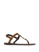 Iota suede T-bar sandals фото