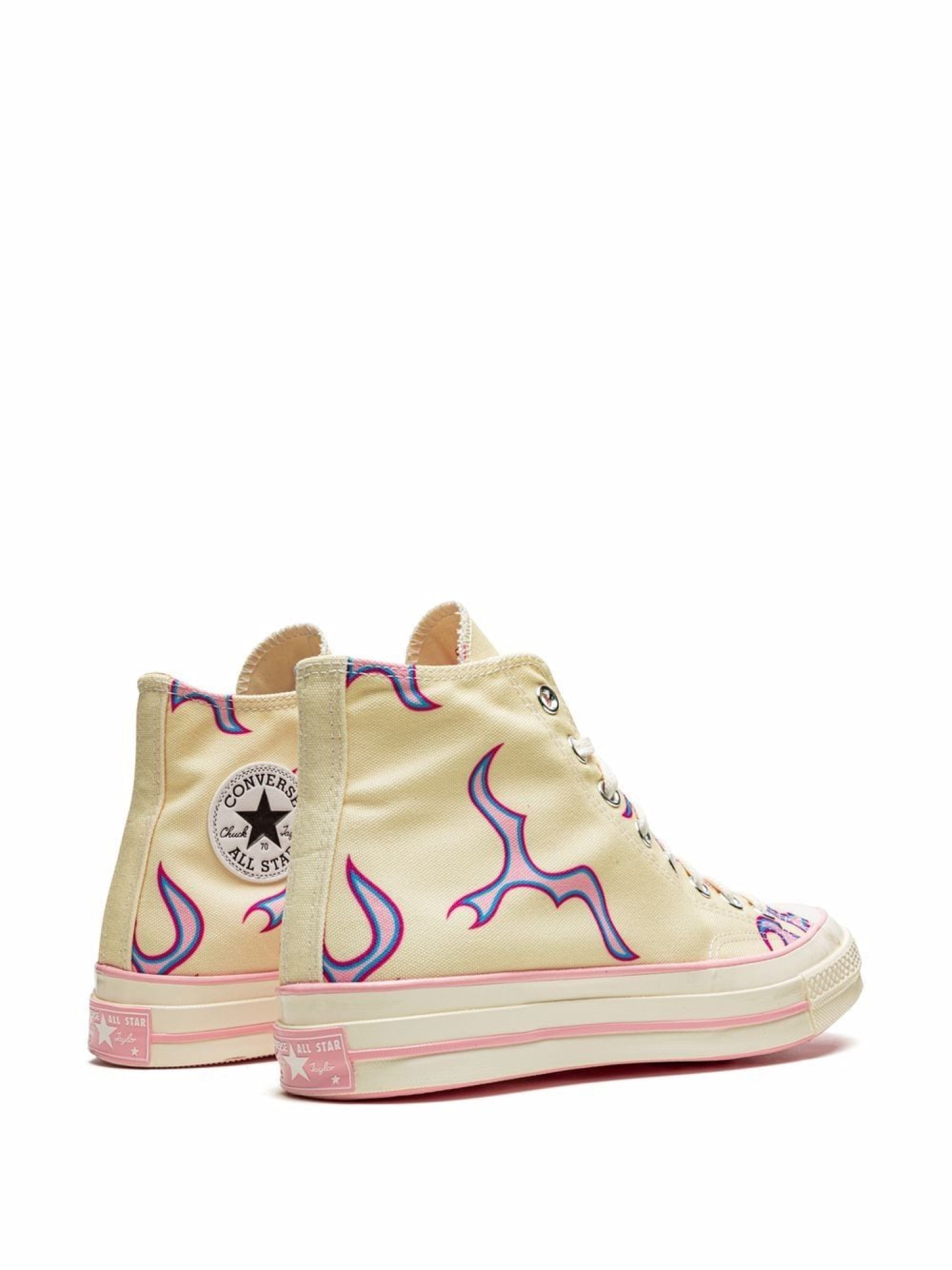 Converse X Golf Le Fleur Chuck 70 Hi Pink Flames sneakers 172398C Meet Market