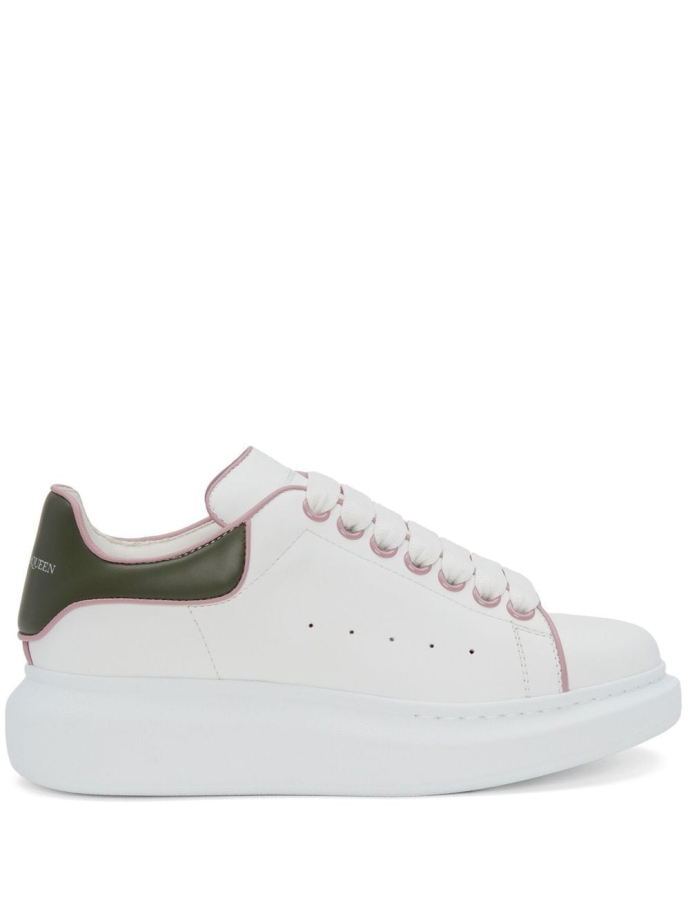 Alexander McQueen White chunky low top sneakers 733003WHJE5 Meet Market