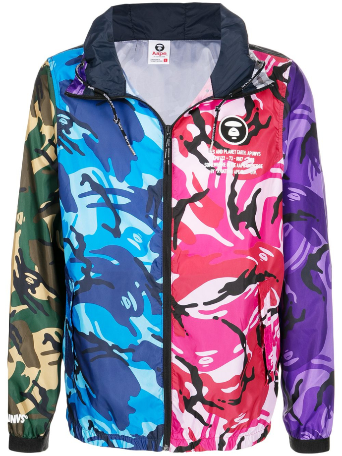 A bathing ape jacket camo sale