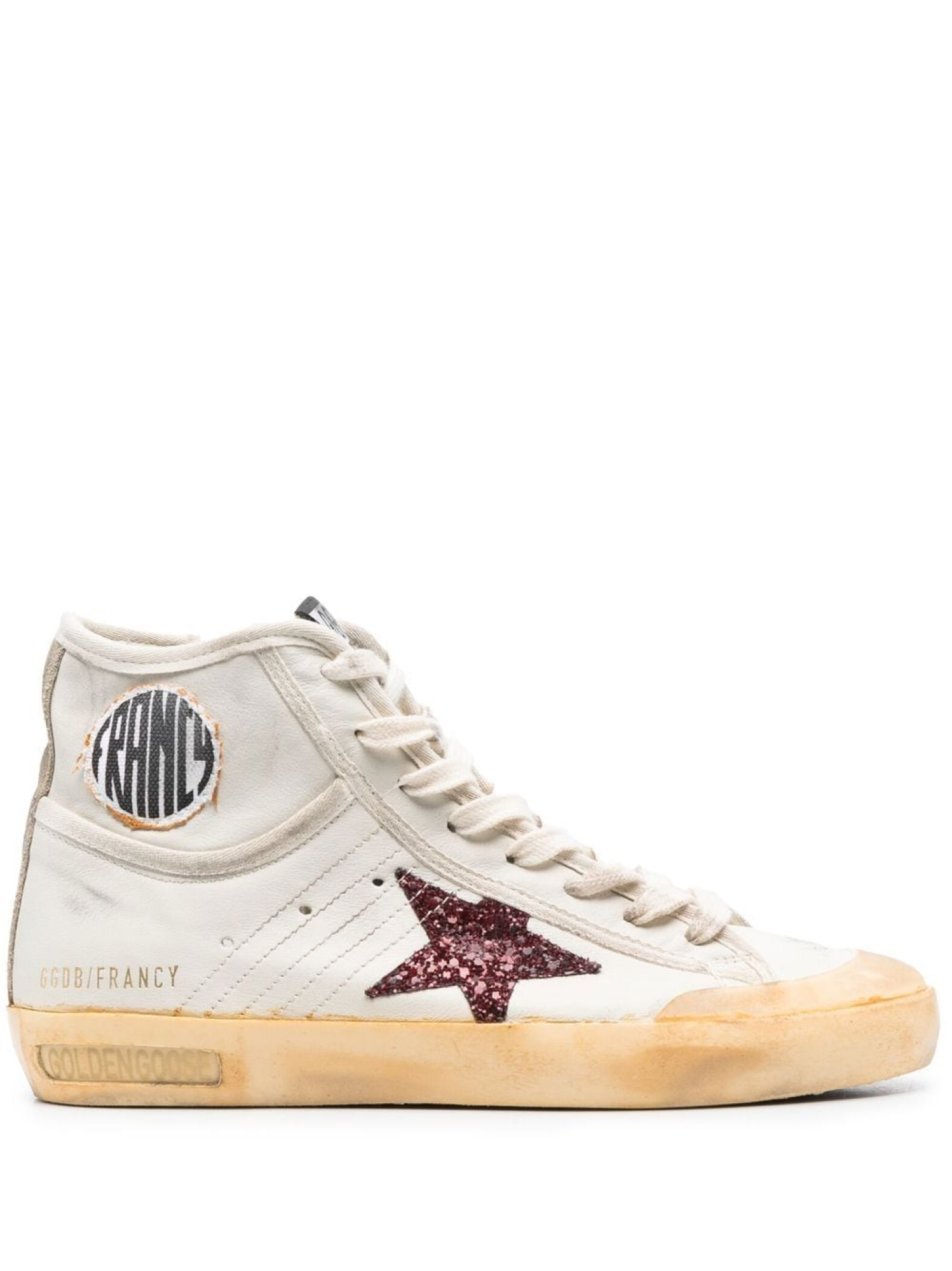 Golden Goose Distressed high top sneakers GWF00490F00418211393 Meet Market