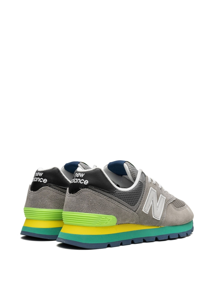 New balance 574 grigio verde deals