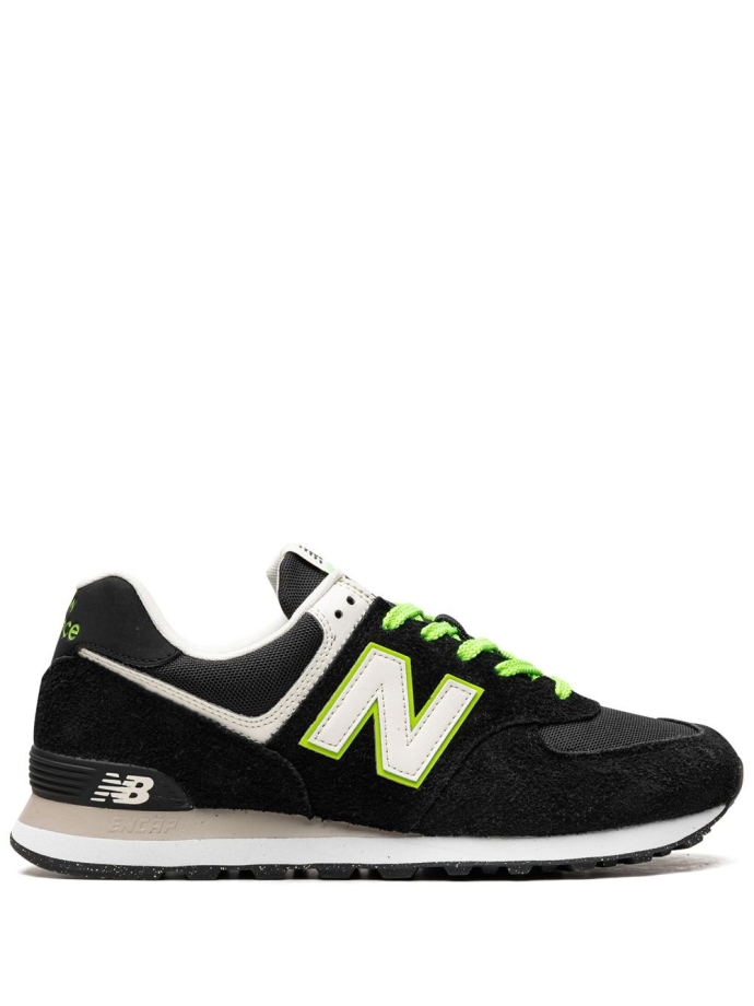 New Balance 574 Black White Green sneakers U574CT2 Meet Market