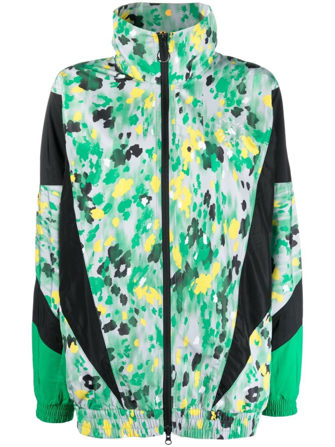 Adidas by Stella McCartney Speckled zip up track jacket HG1934 Meet Market