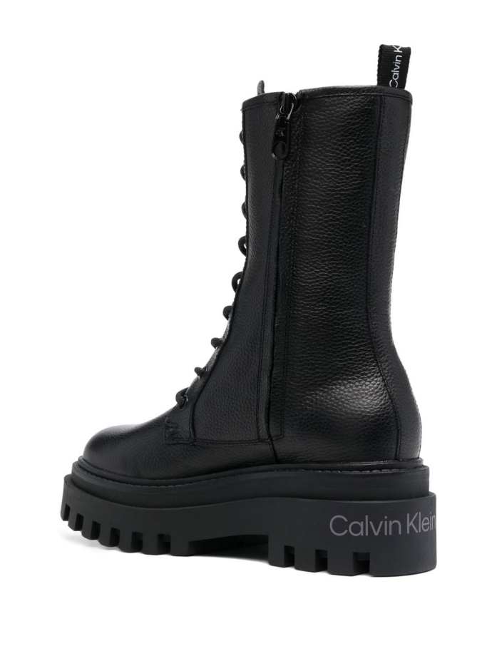 Calvin klein lace up boots best sale