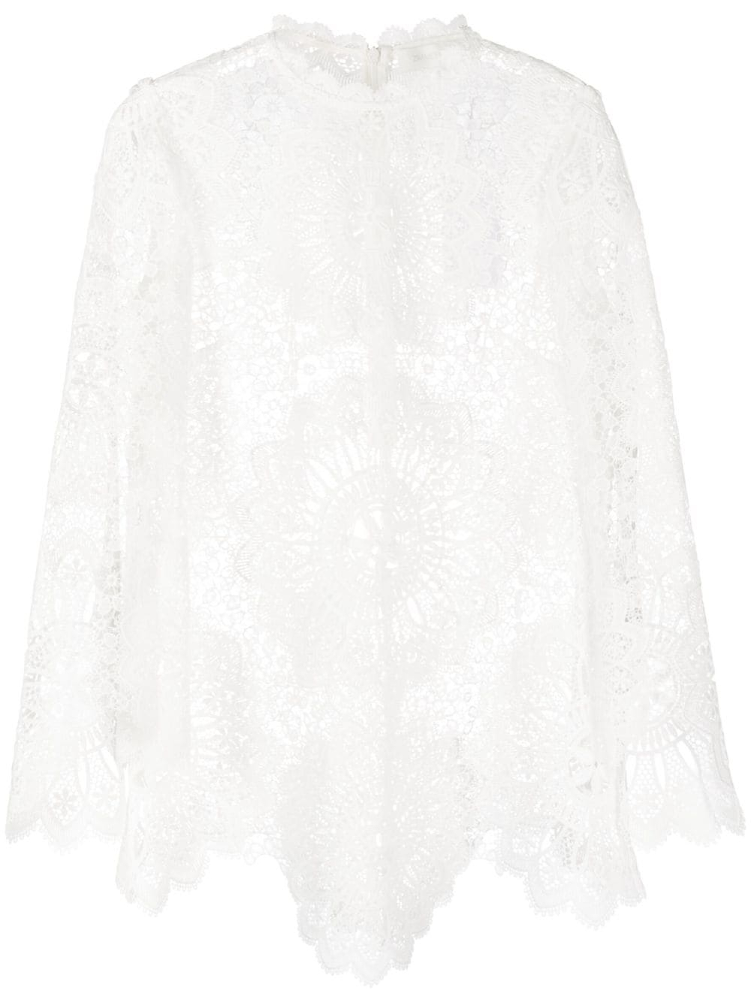 Блузки Zimmermann Chintz Dolly Lace Top (Белые) 7306tss234 купить в 