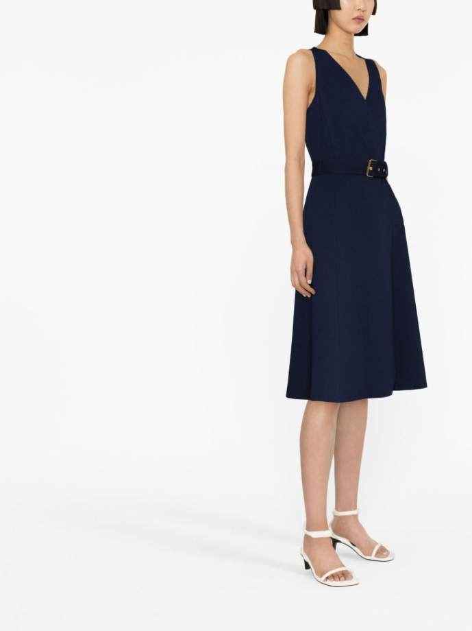 Ralph lauren discount belted dress