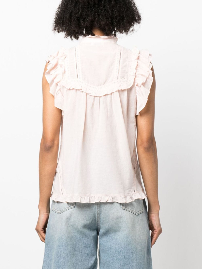 Ruffle detail top on sale