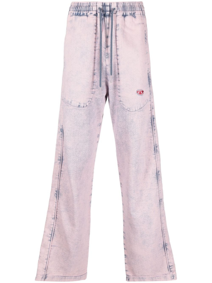 Denim hotsell track pants