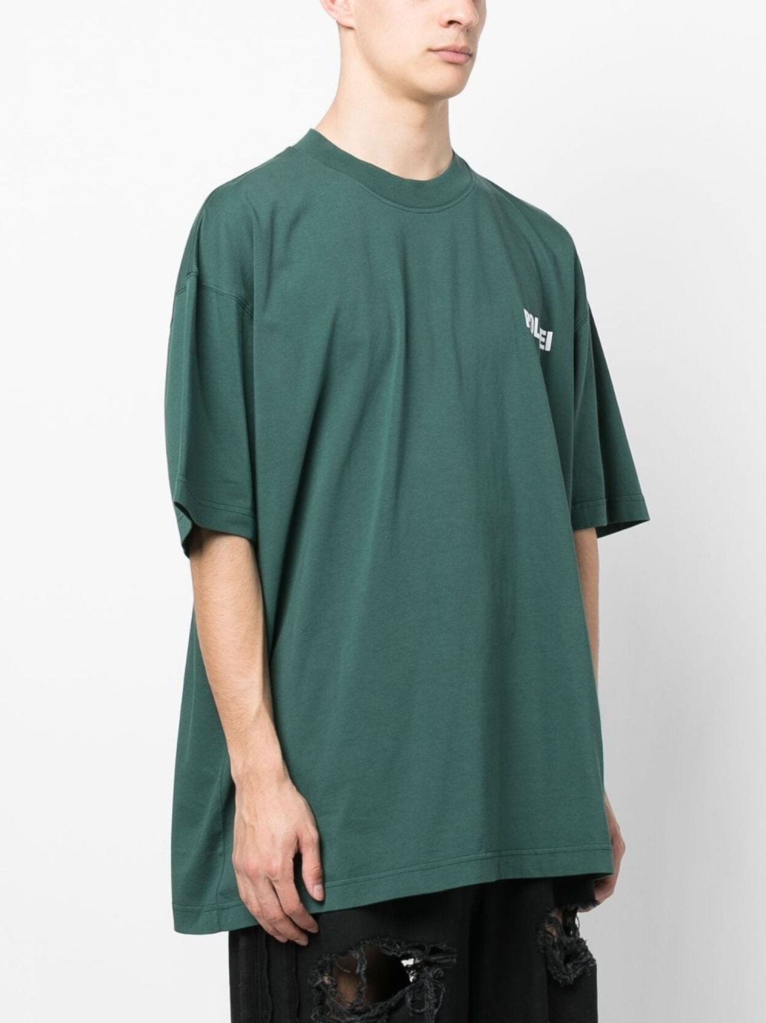 Polizei oversized cotton T-shirt фото