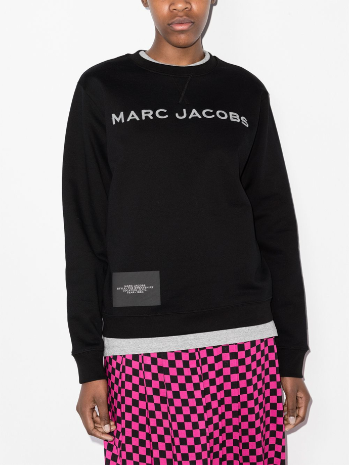 Marc jacobs logo on sale sweatshirt