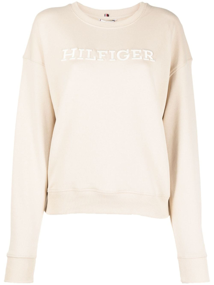 Tommy Hilfiger Logo print cotton sweatshirt WW0WW38860ACI Meet Market