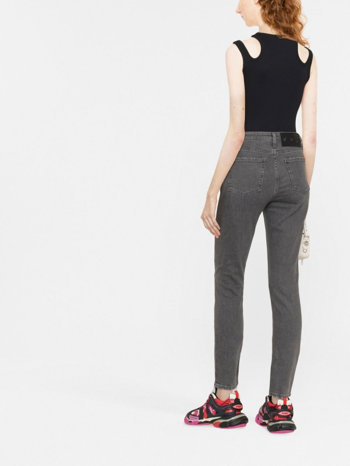 Cropped skinny jeans discount