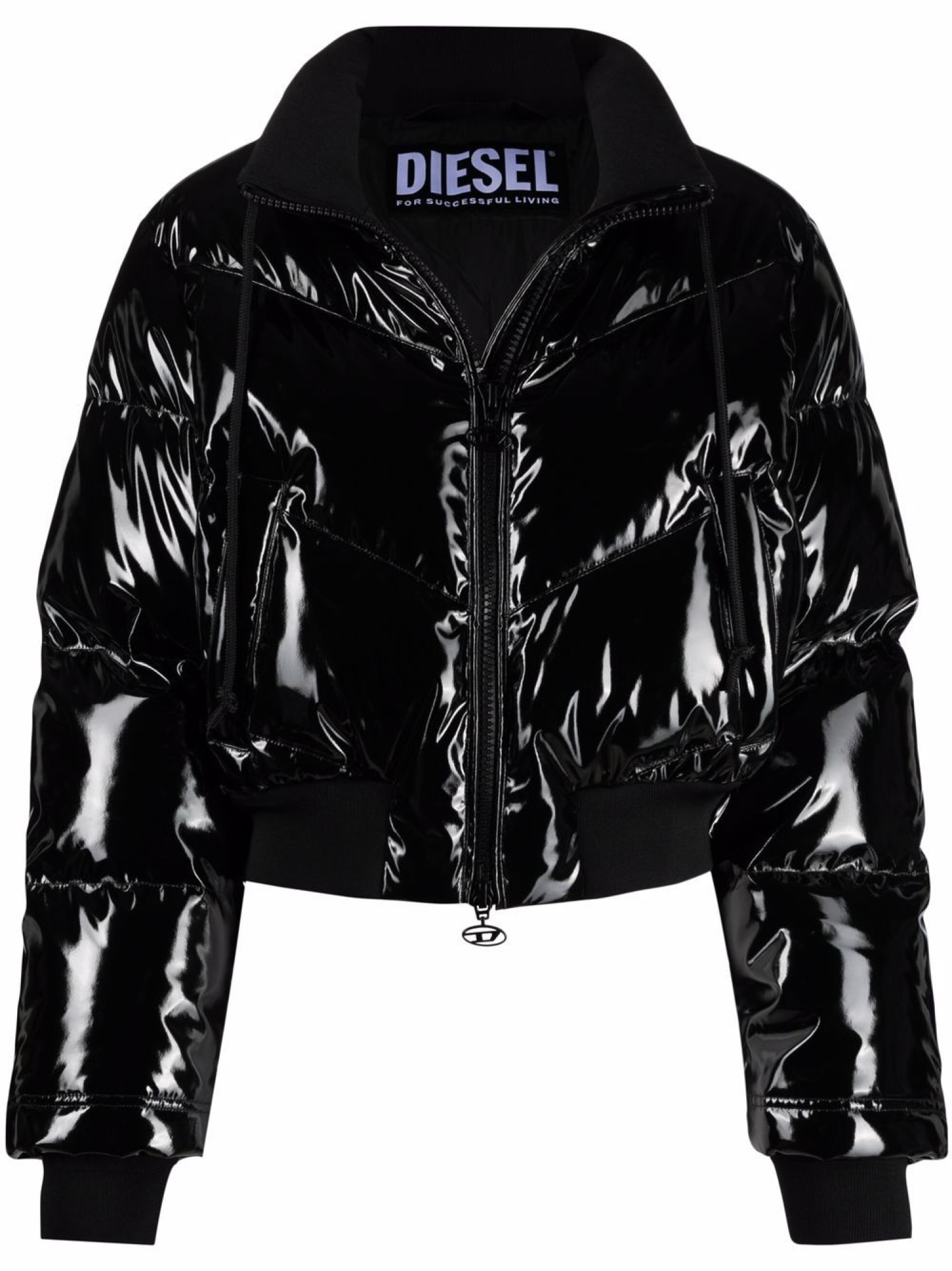 Diesel jacket black best sale