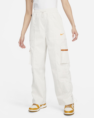 

Woven Loose Pants, Белый
