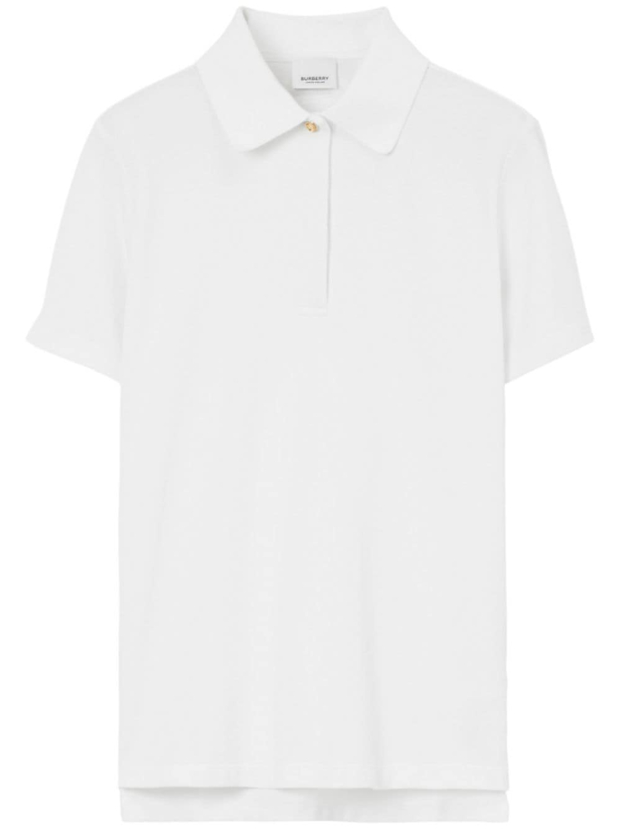 Burberry Piqu cotton polo shirt 8066325