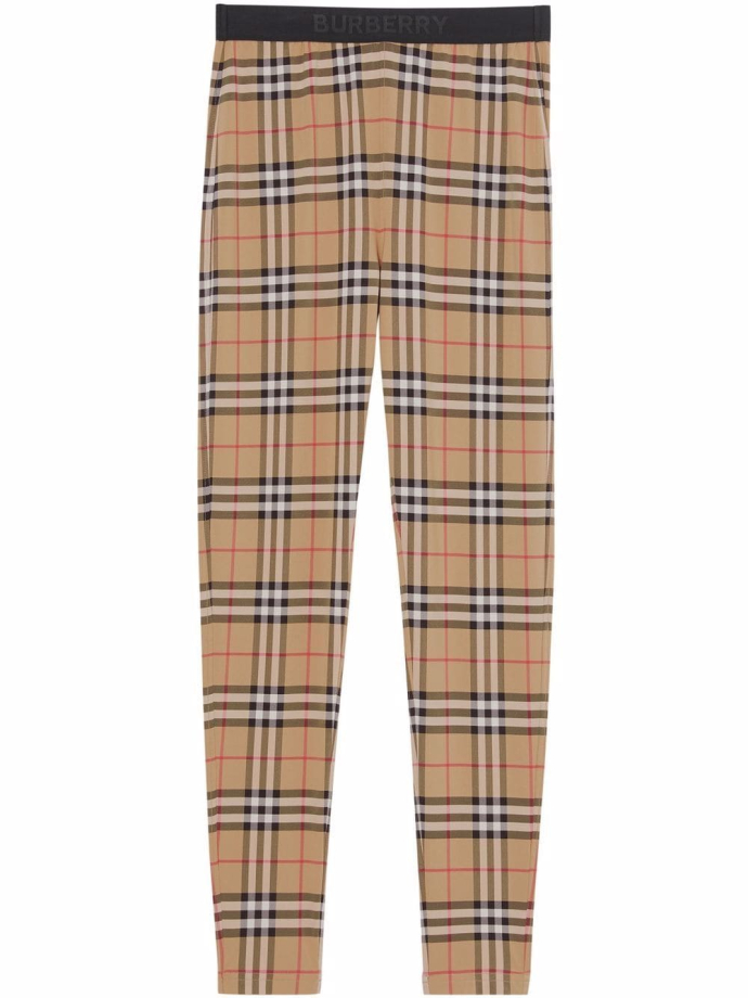 Burberry vintage check leggings on sale