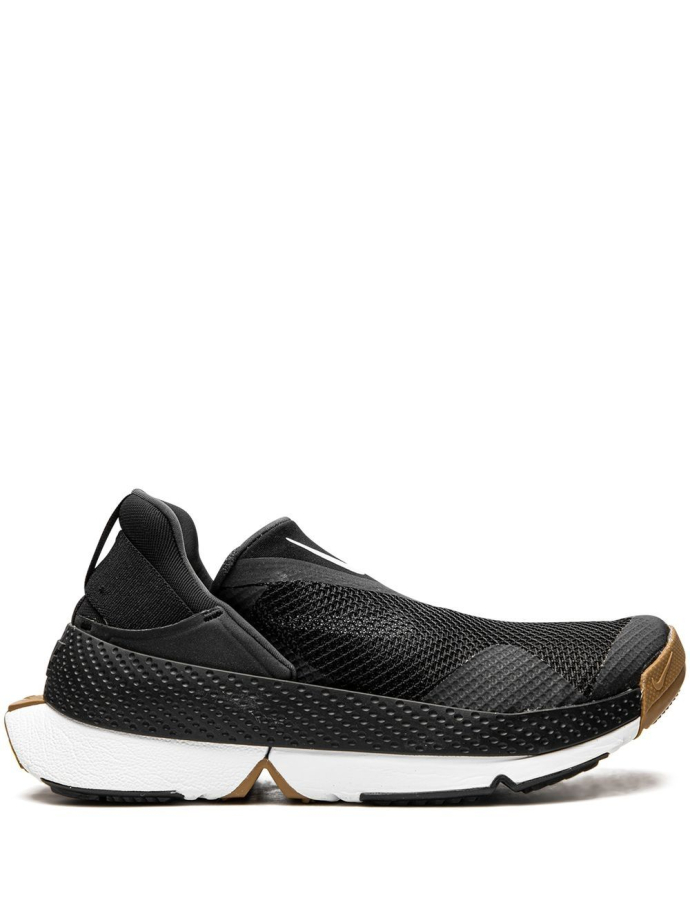 Nike all black slip on best sale