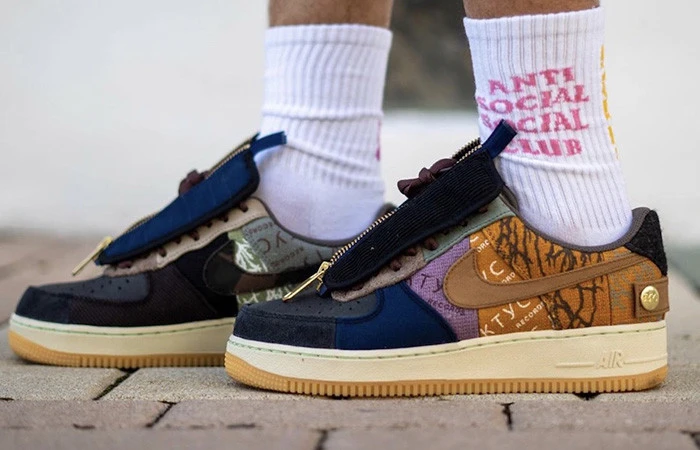 Air Force 1 Low Travis Scott 1 Low Cactus Jack 'Fossil' (2019) фото