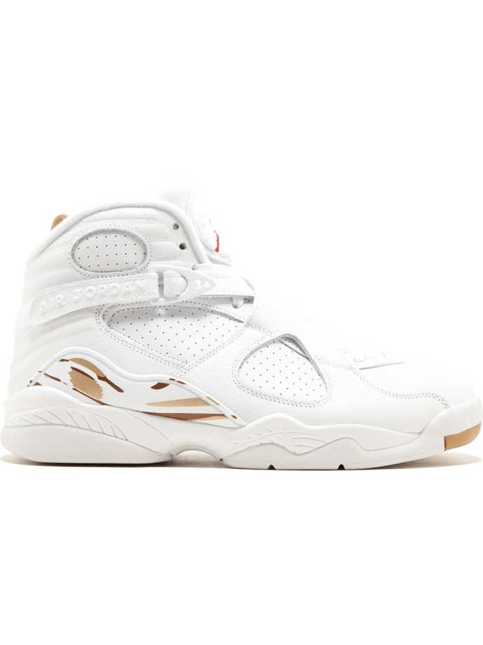 Jordan retro 8 all white on sale