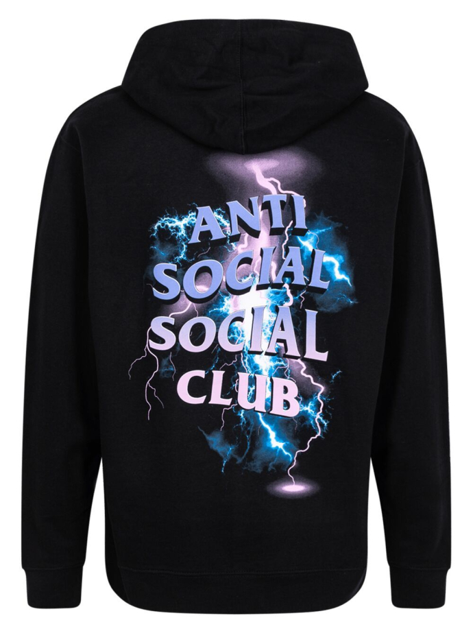 Anti Social Social Club Bolt From the Blue hoodie AS0380 Meet Market