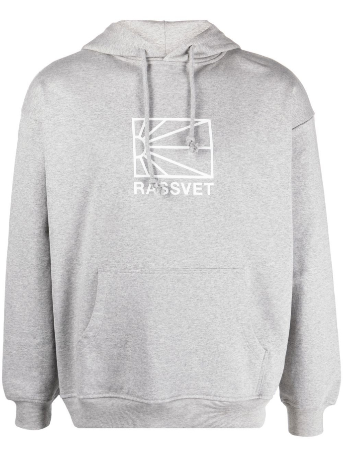 PACCBET Logo print cotton hoodie PACC12T025 Meet Market