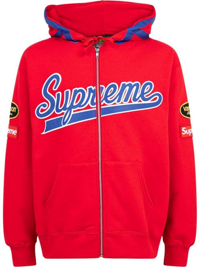 Zip up supreme hoodie sale