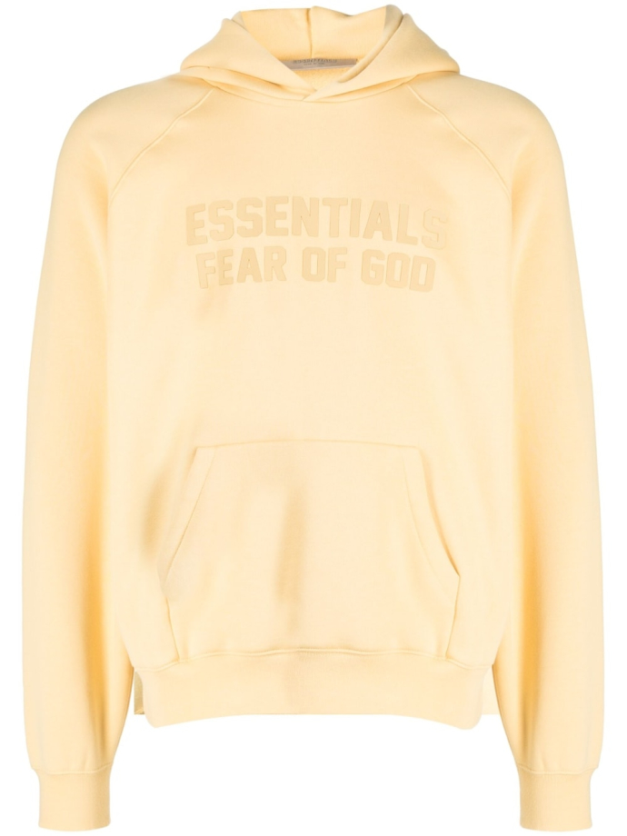 FEAR OF GOD ESSENTIALS Essentials logo print hoodie 192BT222052F Meet Market