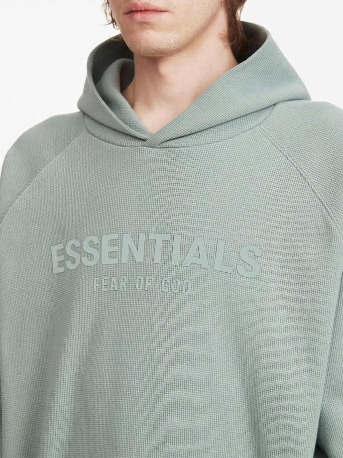 FEAR OF GOD ESSENTIALS Logo print hoodie 192BT224021F Meet Market