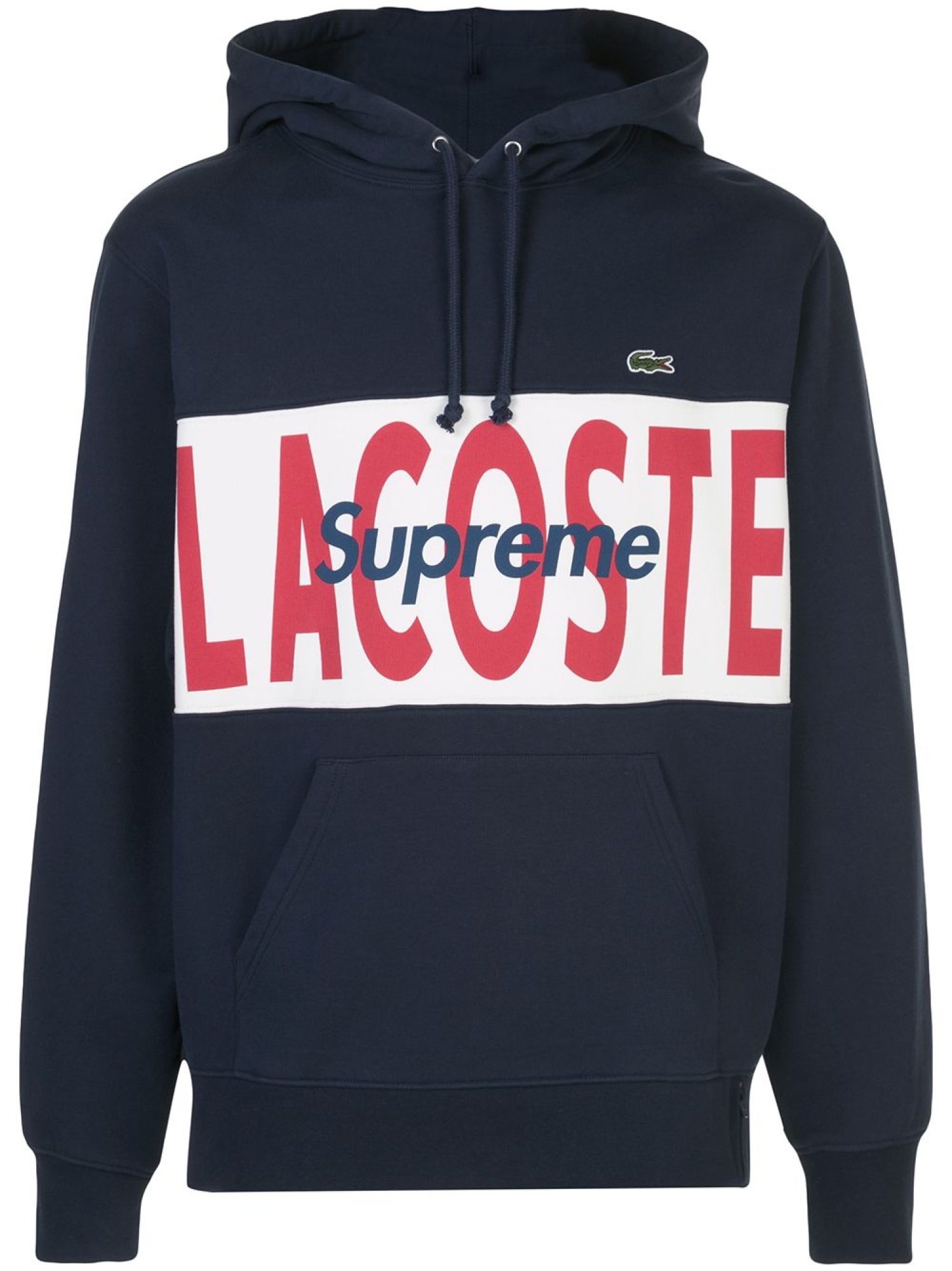 Lacoste supreme hoodie on sale