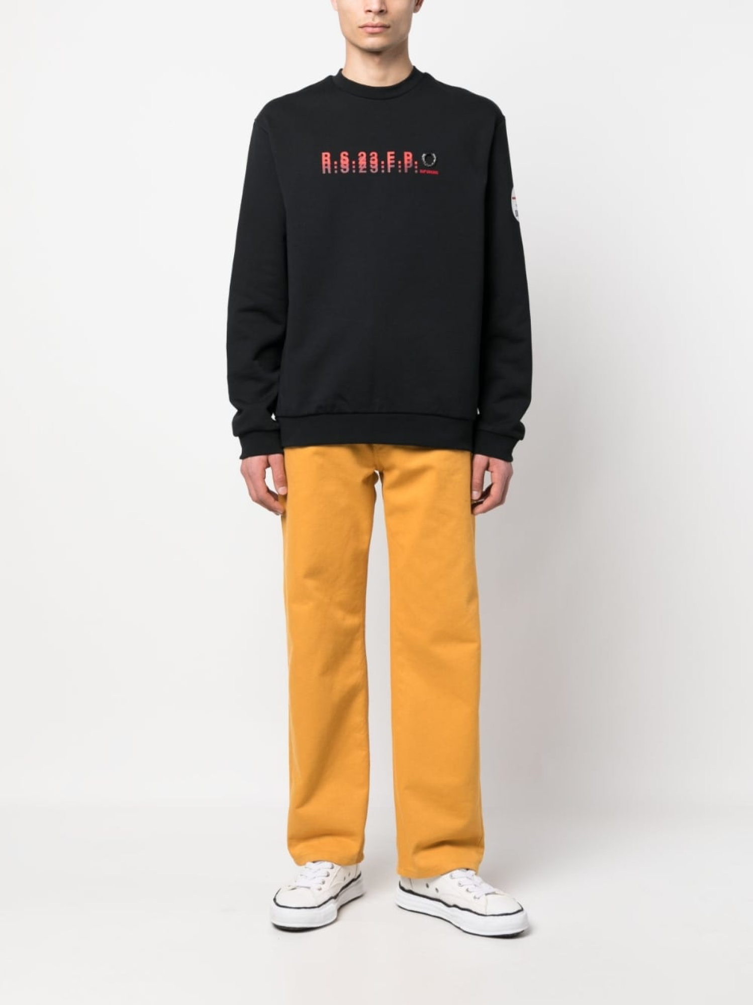 Fred perry raf simons sweatshirt best sale