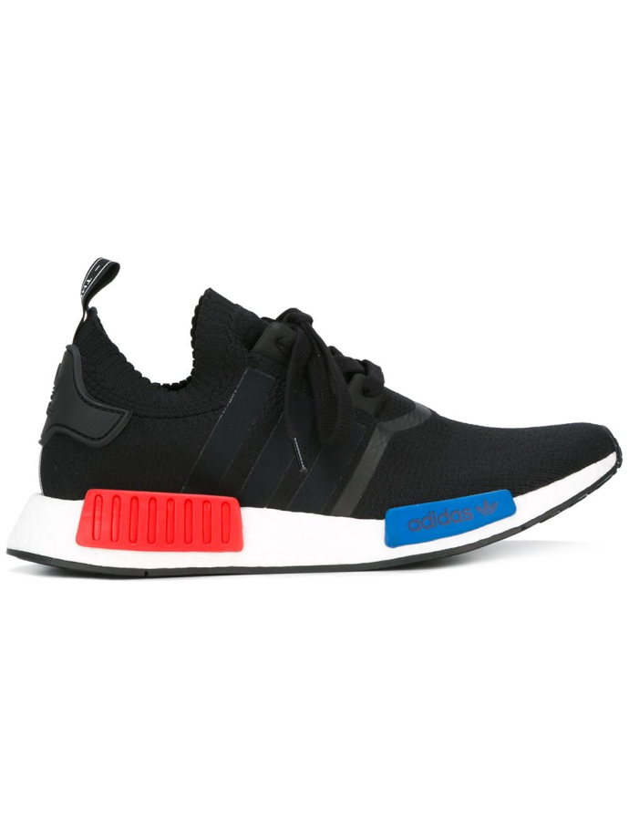 Nmd black and red blue on sale