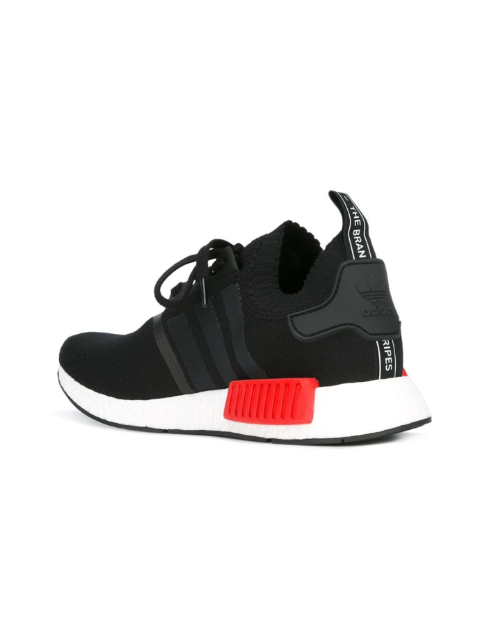 Nmd r1 primeknit red and black on sale