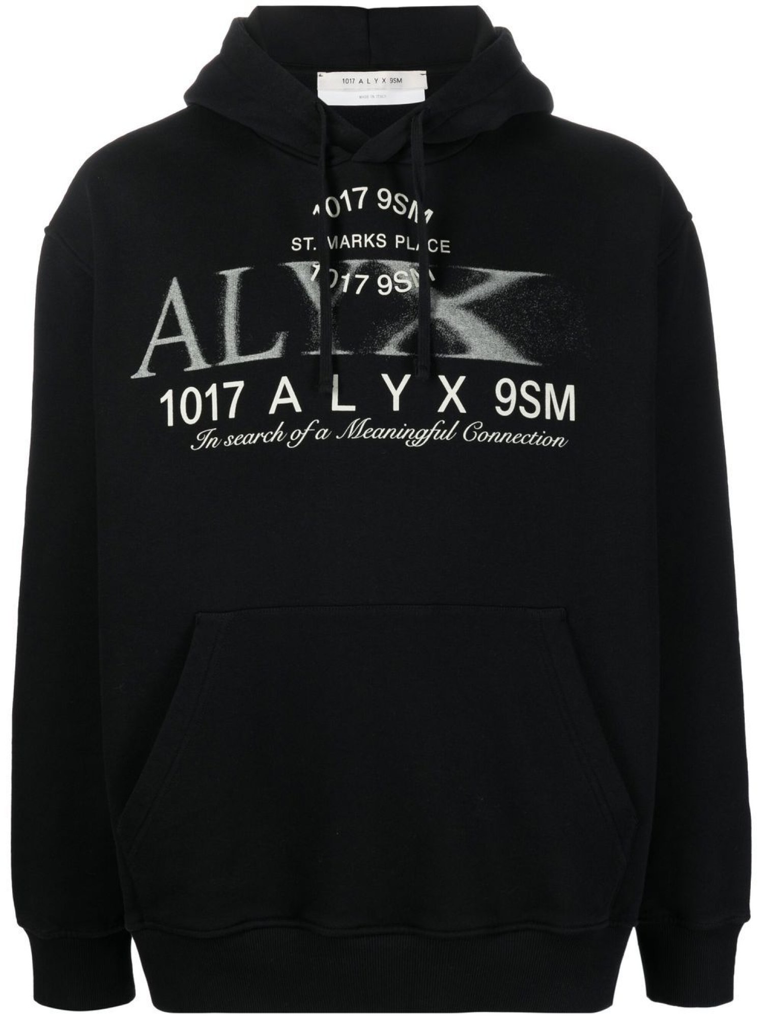 1017 ALYX 9SM Logo print cotton hoodie AAUSW0175FA02 Meet Market