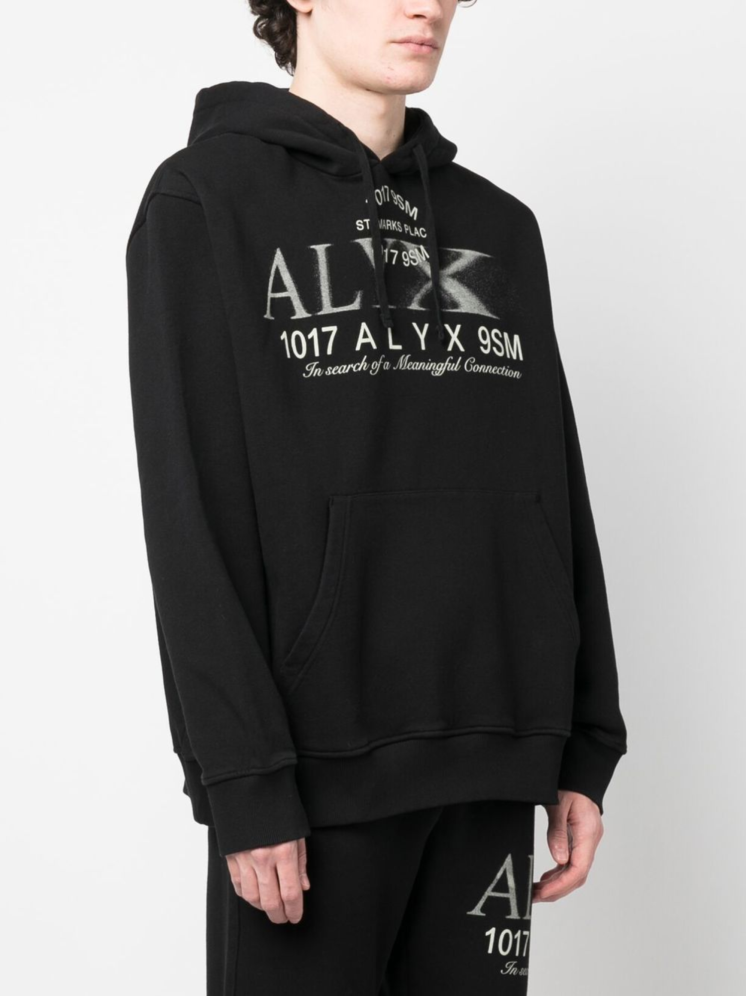 1017 ALYX 9SM Logo print cotton hoodie AAUSW0175FA02 Meet Market