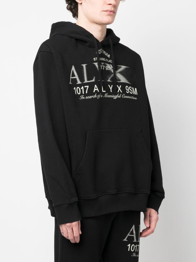 Alyx store logo hoodie