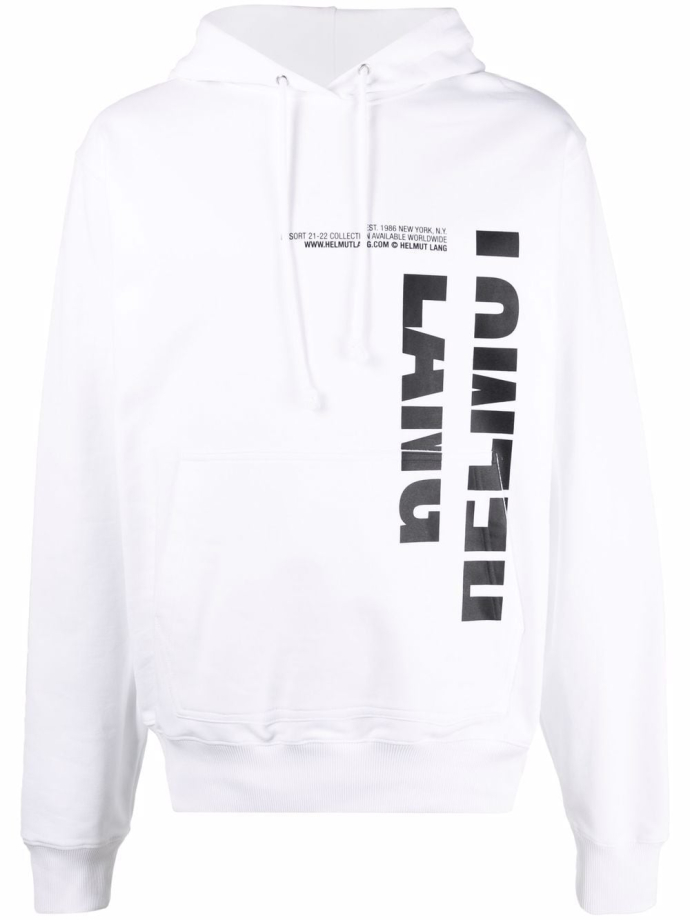 White helmut lang hoodie sale