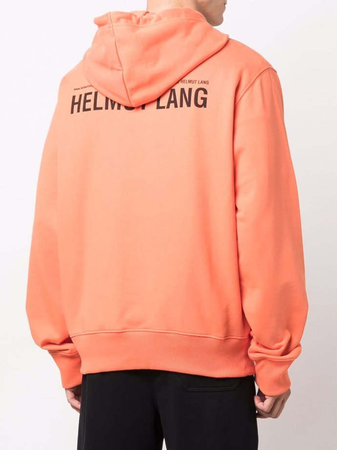 Helmut lang orange hoodie sale