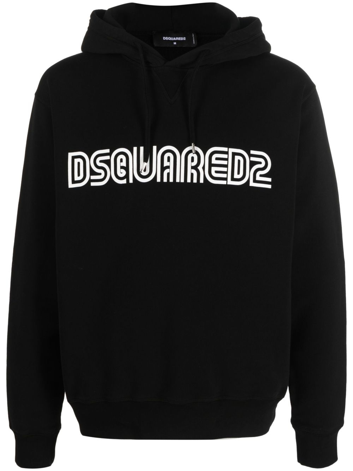 Dsquared2 logo hooded sweatshirt deals