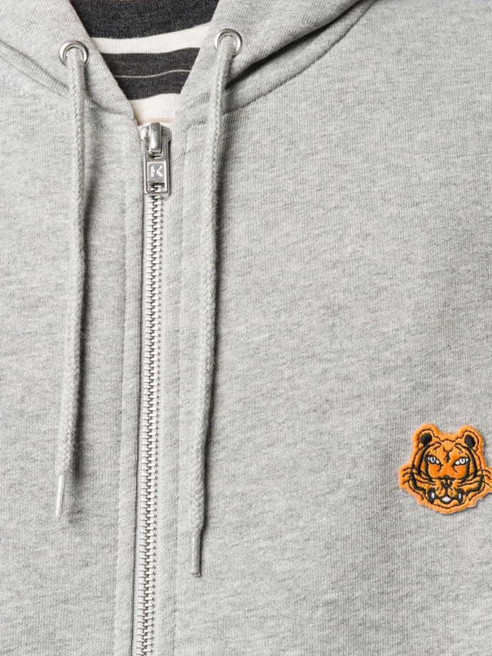 Kenzo tiger zipped hoodie best sale