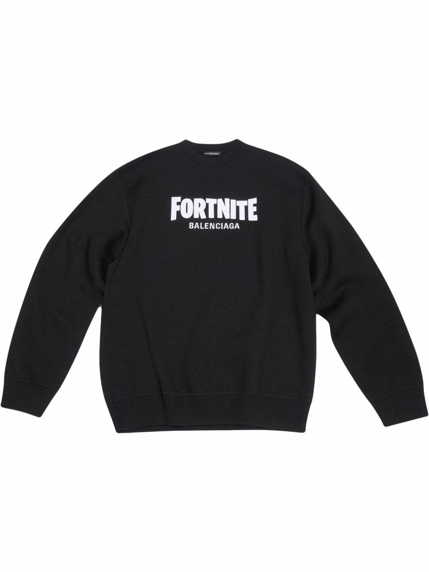 Толстовки Balenciaga Fortnite logo sweatshirt (Чёрные) 684047T1630 купить в  Meet Market