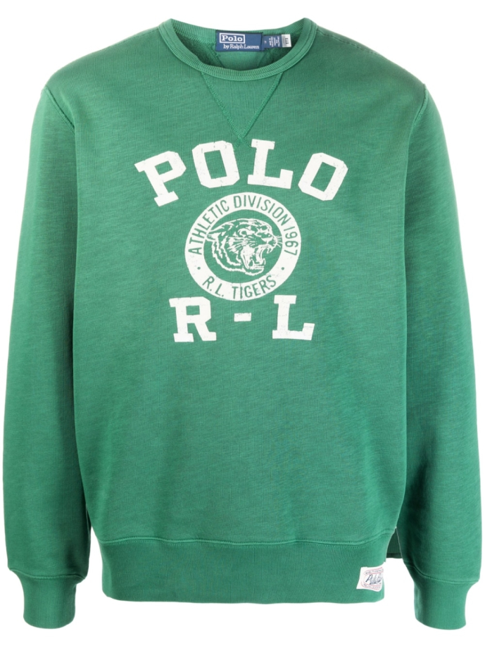 Polo Ralph Lauren Logo print crewneck sweatshirt 710900952 Meet Market