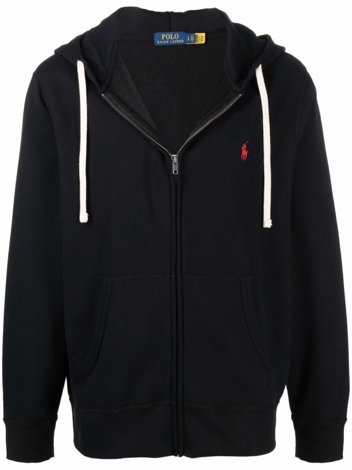 Polo Ralph Lauren Embroidered logo zip up hoodie 710813297 Meet Market