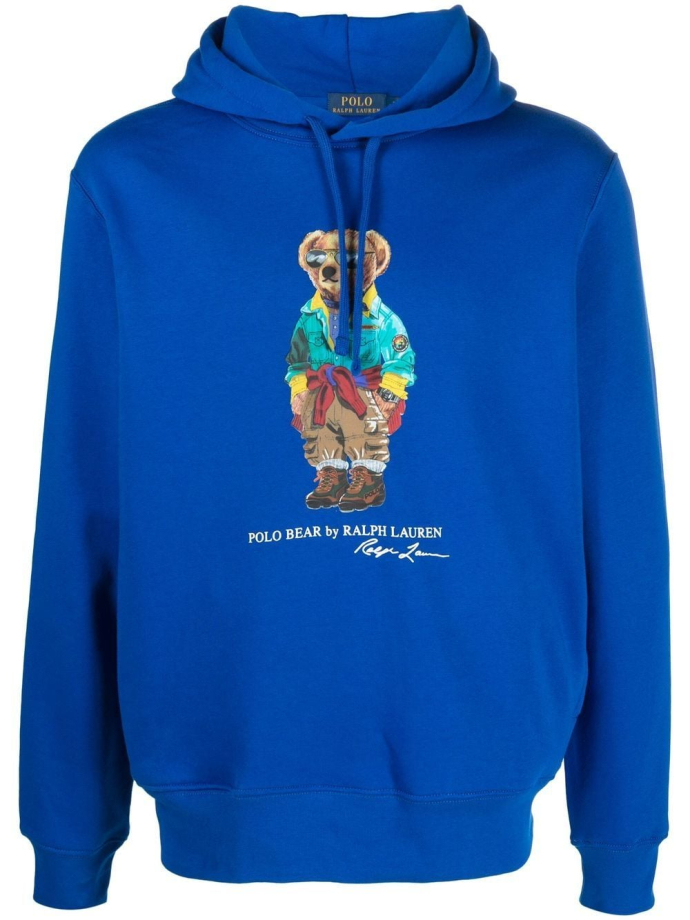 Polo Ralph Lauren Polo Bear print pullover hoodie 710853309 Meet Market