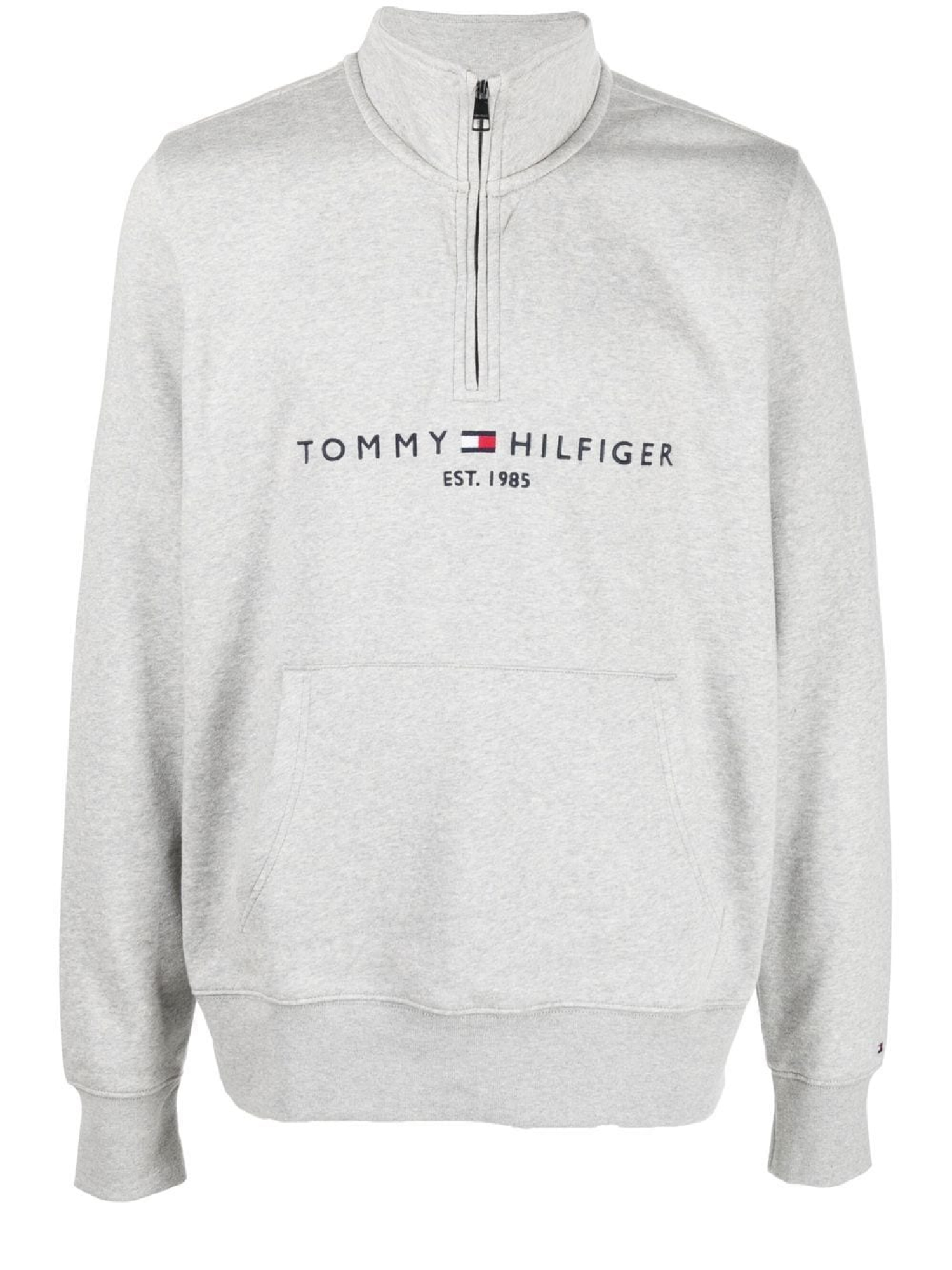 Half zip sweatshirt tommy hilfiger sale